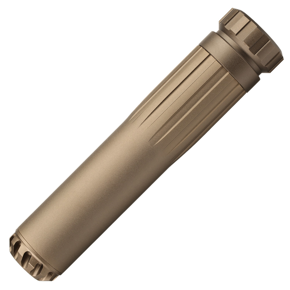 Action Army DDW Aluminium Sound Suppressor 14mm- f. AAP-01 Flat Dark Earth Bild 2