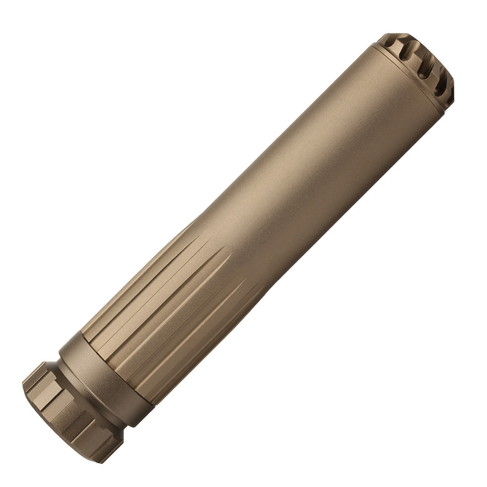 Action Army DDW Aluminium Sound Suppressor 14mm- f. AAP-01 Flat Dark Earth Bild 3