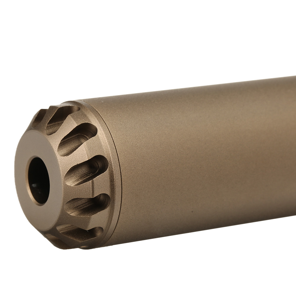 Action Army DDW Aluminium Sound Suppressor 14mm- f. AAP-01 Flat Dark Earth Bild 4