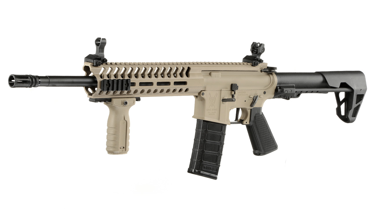King Arms M4 Striker LOCK Carbine Ultra Grade Version II S-AEG 6mm BB Dark Earth