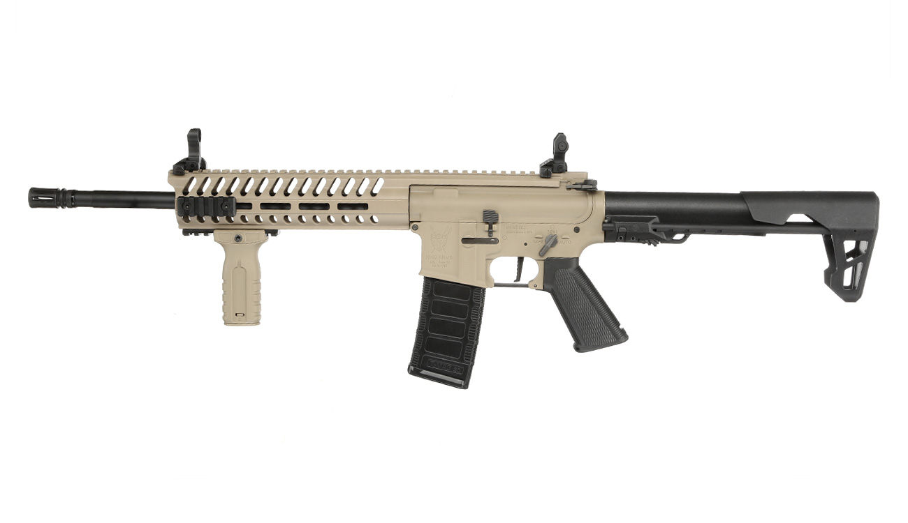 King Arms M4 Striker LOCK Carbine Ultra Grade Version II S-AEG 6mm BB Dark Earth Bild 1