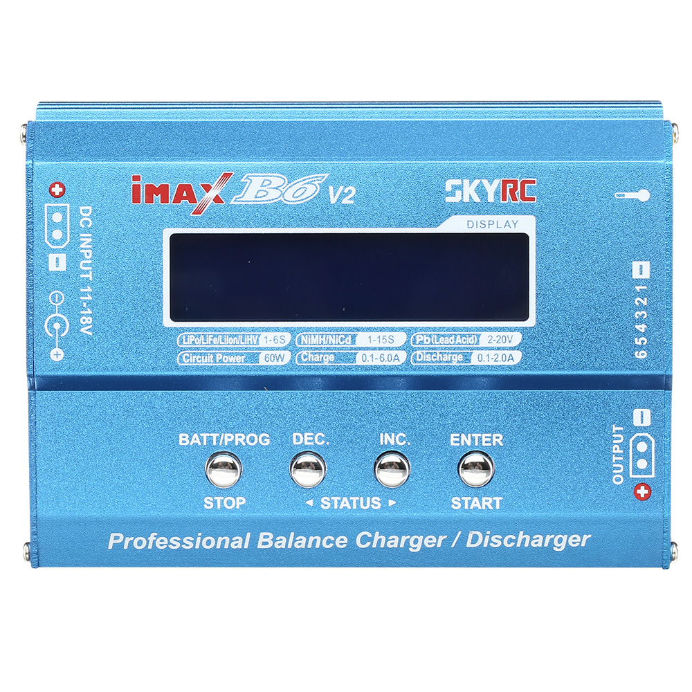 SKYRC iMAX B6 V2 Charger Ladegert f. LiPo / NiMH / Pb 12V SK100161 Bild 2