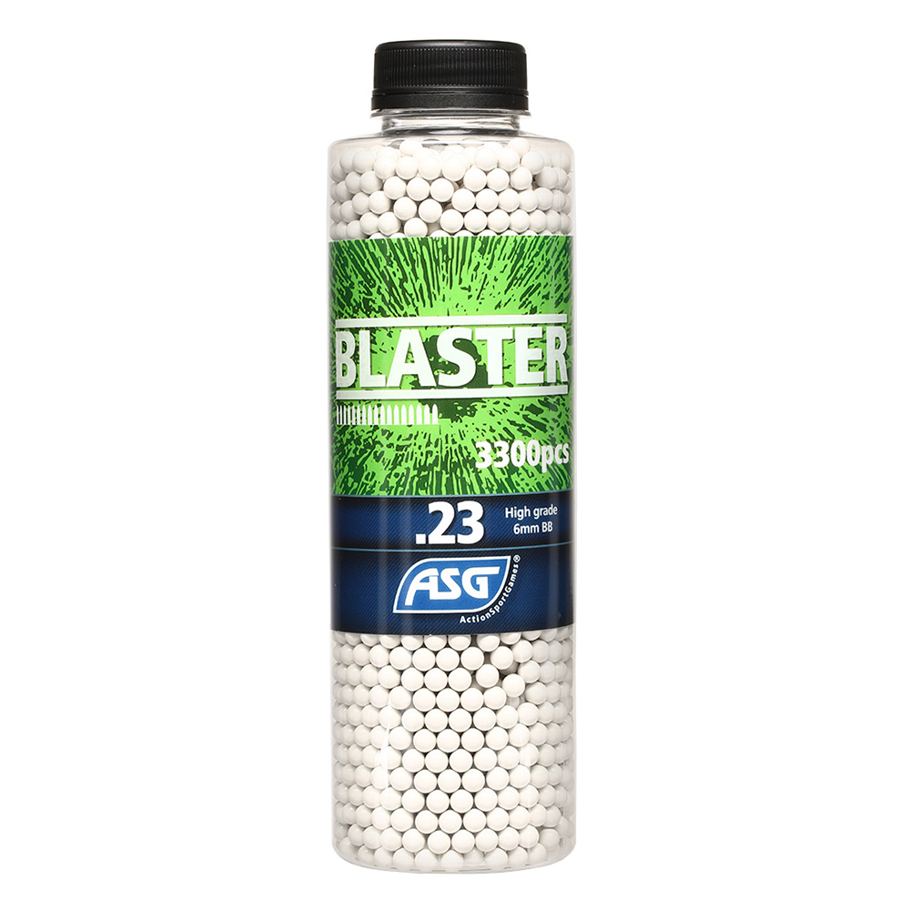 ASG Blaster High Grade BBs 0,23g 3.300er Flasche weiss