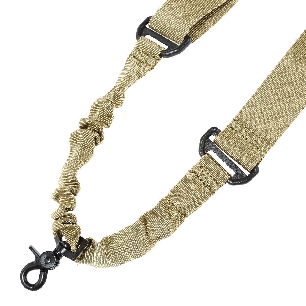 Amomax 1-Punkt Tragegurt Bungee Universal Tactical Type 1 Coyote Brown Bild 2