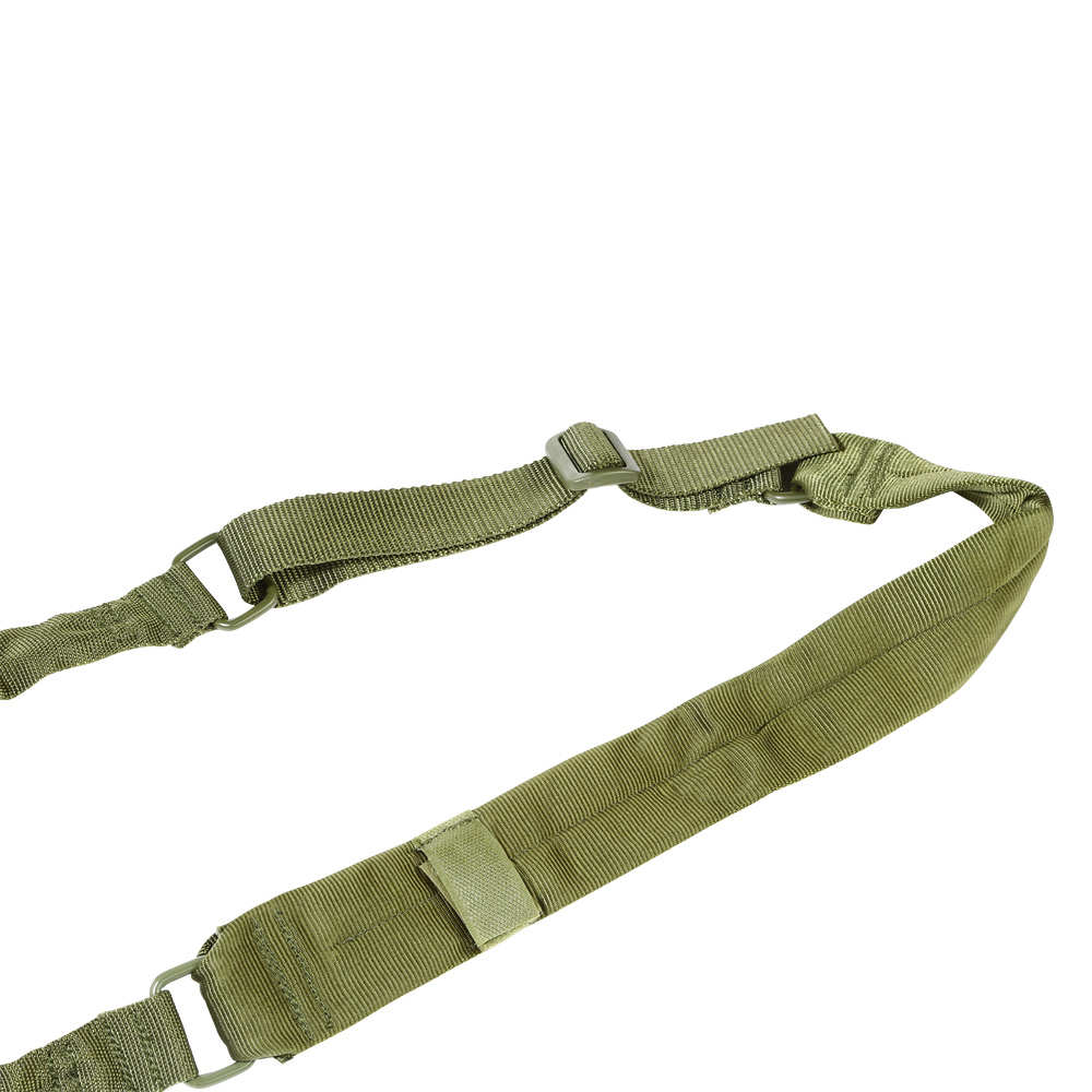 Amomax 1-Punkt Tragegurt Dual Bungee Universal HD Tactical gepolstert oliv Bild 4