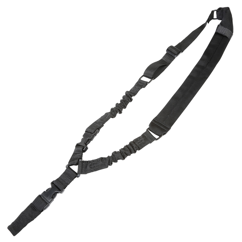 Amomax 1-Punkt Tragegurt  Dual Bungee Universal HD Tactical gepolstert schwarz Bild 1