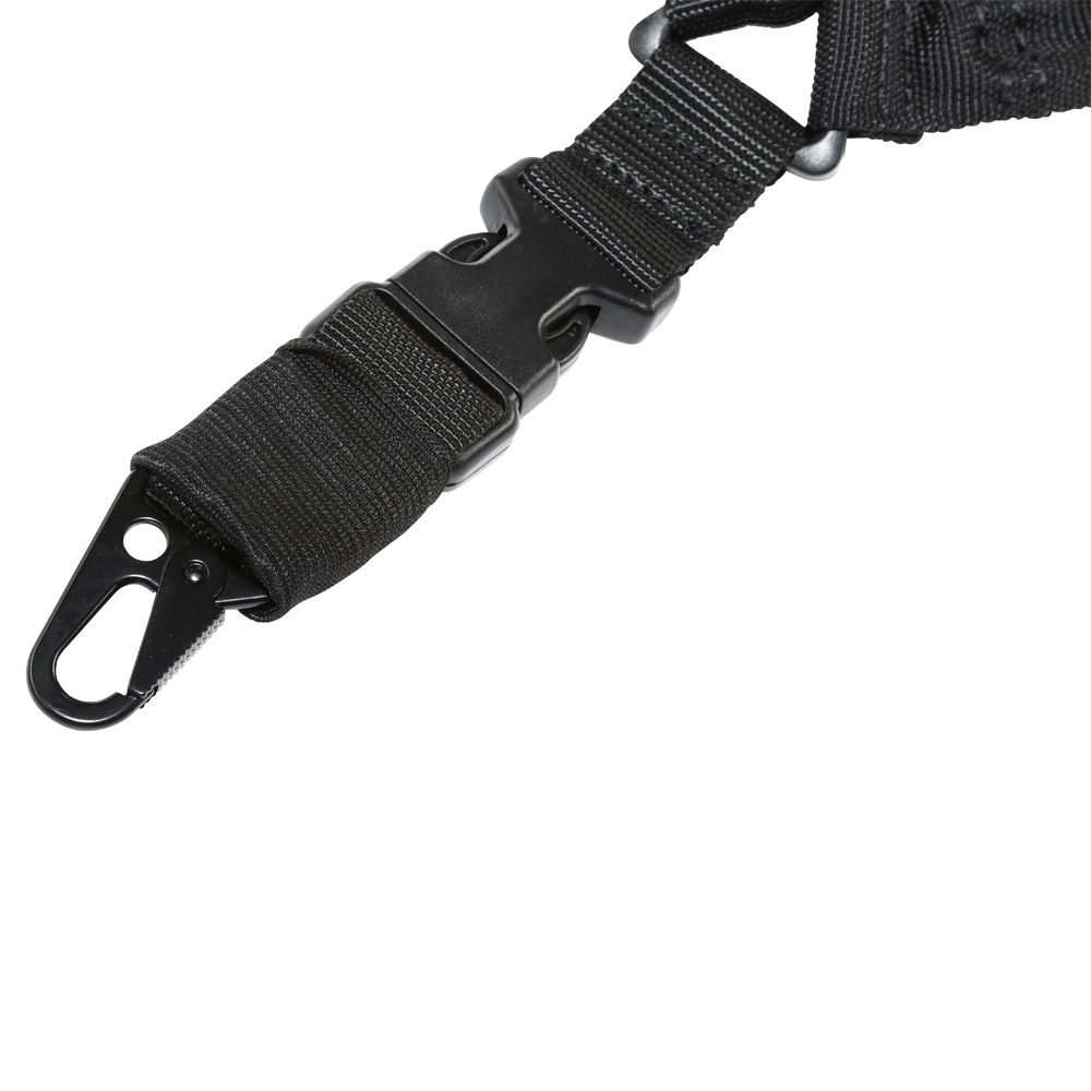 Amomax 1-Punkt Tragegurt  Dual Bungee Universal HD Tactical gepolstert schwarz Bild 2