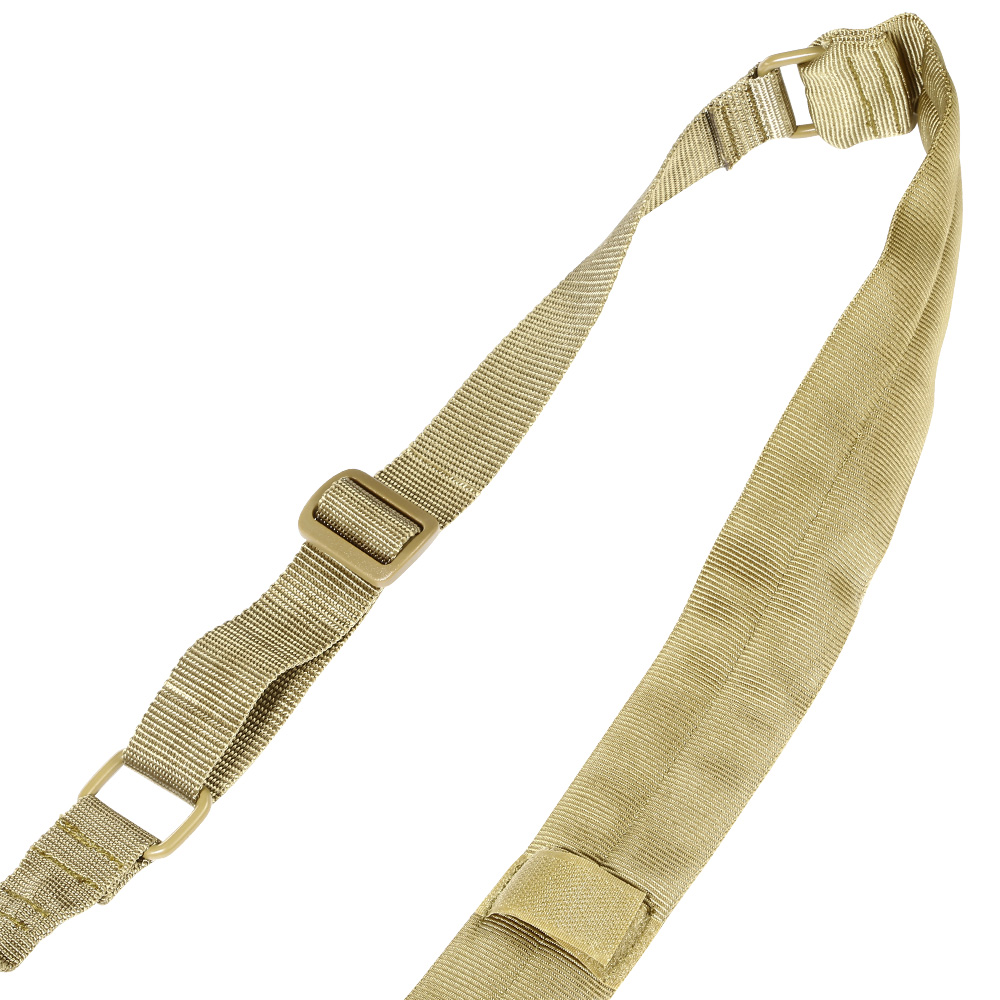 Amomax 1-Punkt Tragegurt Dual Bungee Universal HD Tactical gepolstert Coyote Brown Bild 4