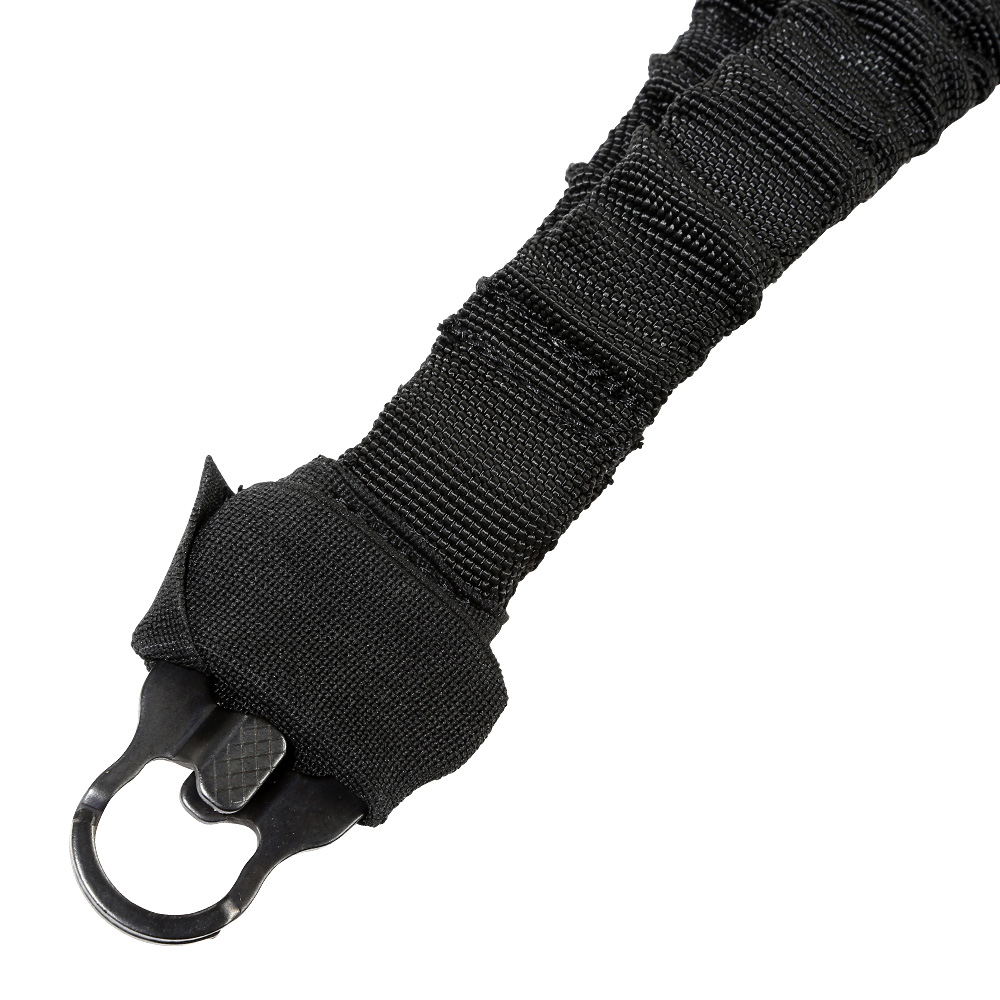 Amomax 1-Punkt Dual Bungee Universal HD Tactical Tragegurt mit Mash-Hook schwarz Bild 2