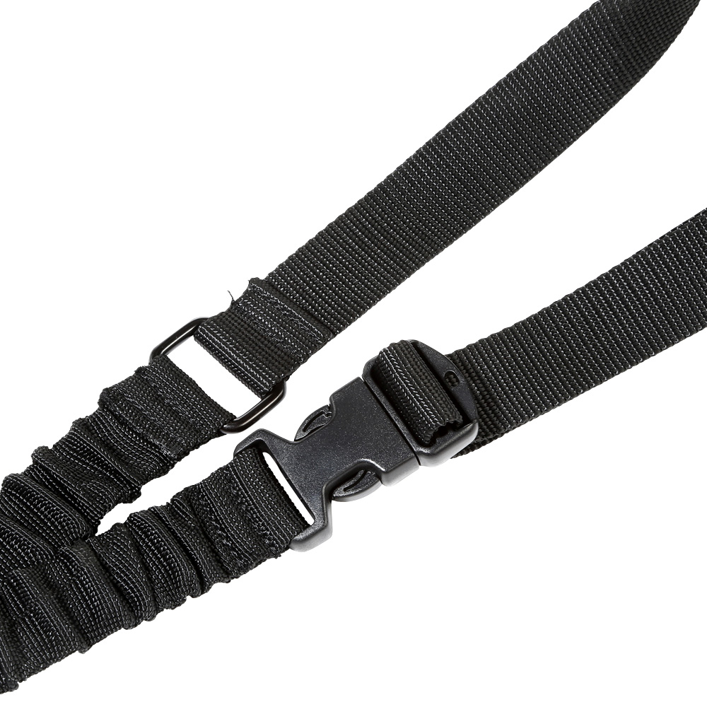 Amomax 1-Punkt Tragegurt Dual Bungee Universal HD Tactical mit Mash-Hook schwarz Bild 3