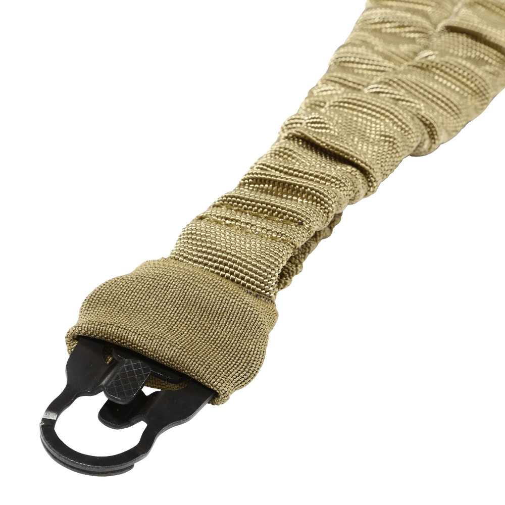 Amomax 1-Punkt Dual Bungee Universal HD Tactical Tragegurt mit Mash-Hook Coyote Brown Bild 2