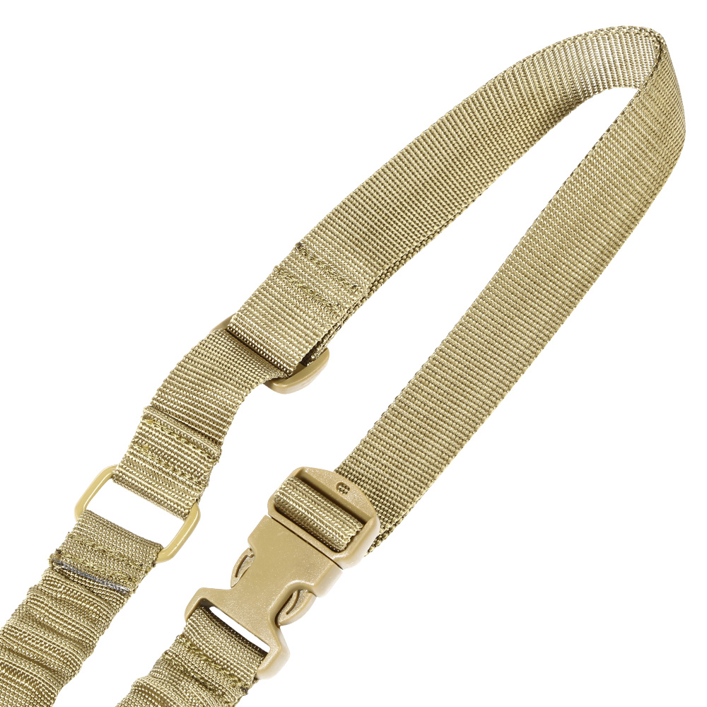 Amomax 1-Punkt Tragegurt Dual Bungee Universal HD Tactical mit Mash-Hook Coyote Brown Bild 3