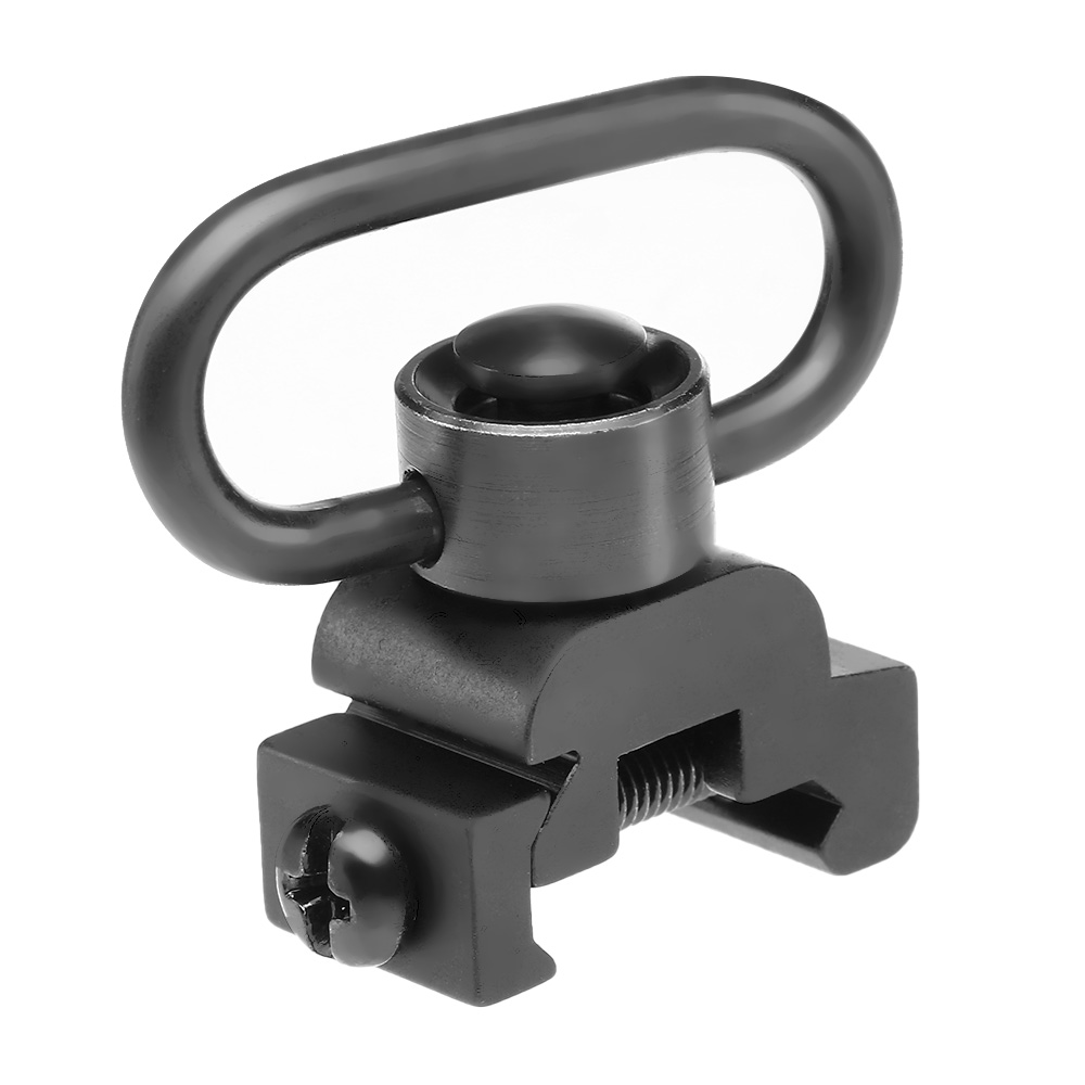 ICS KAC-Type Tragegurt Adapter inkl. QD Swivel f. 20 - 22mm Schienen schwarz