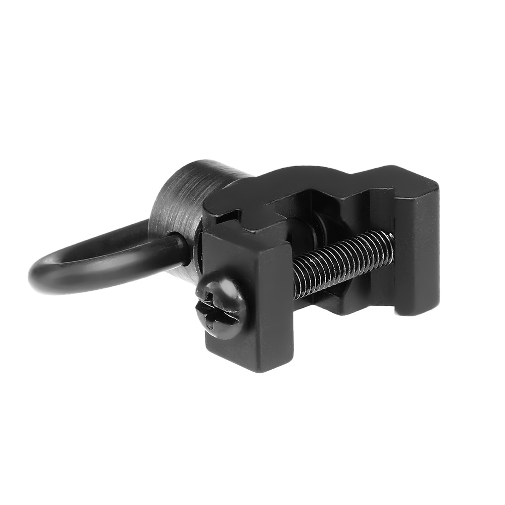 ICS KAC-Type Tragegurt Adapter inkl. QD Swivel f. 20 - 22mm Schienen schwarz Bild 3