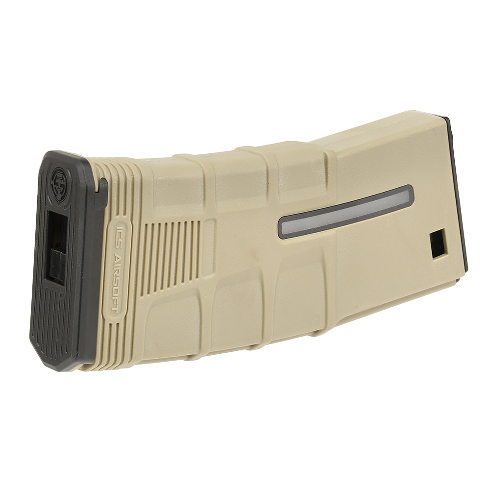 ICS M4 / M16 TMAG Polymer-Magazin Low-Cap 45 Schuss Tan Bild 1