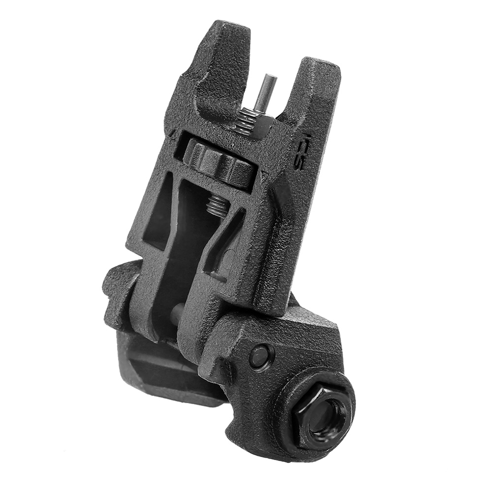 ICS CFS Polymer Flip-Up Front Sight f. 21mm Schienen schwarz Bild 1