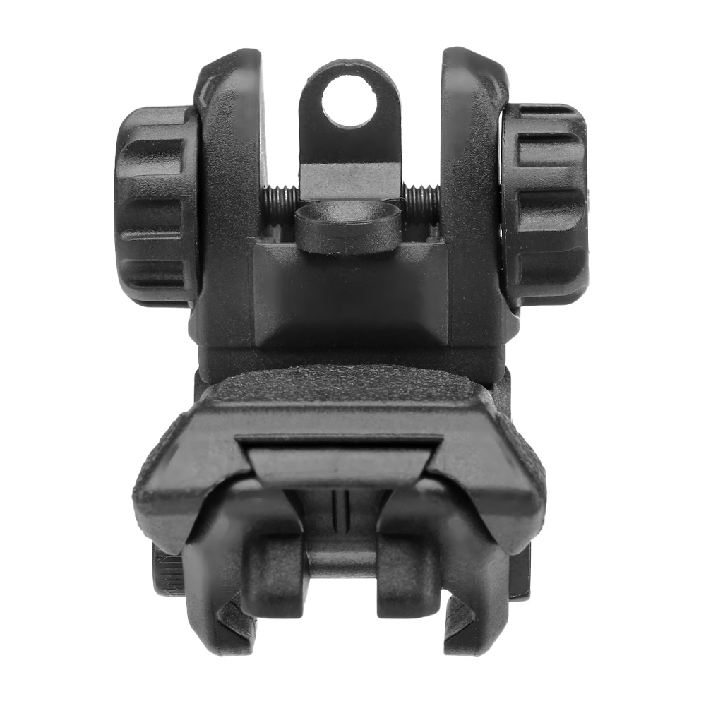 ICS CXP Polymer Flip-Up Rear Sight f. 21mm Schienen schwarz Bild 4