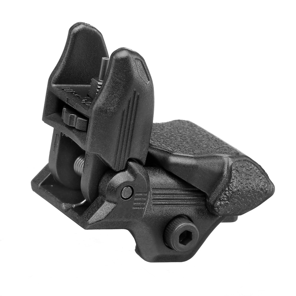 ICS CXP Polymer Flip-Up Front Sight f. 21mm Schienen schwarz Bild 1