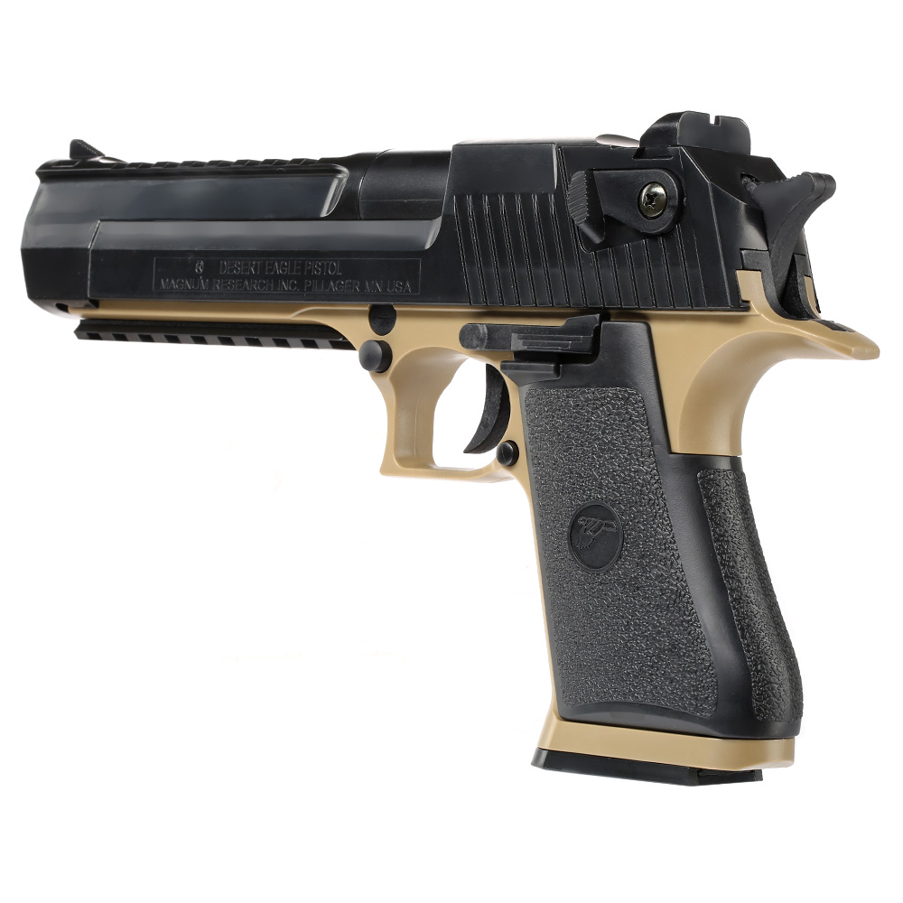 Cybergun Desert Eagle .50AE Railed Springer 6mm BB Bicolor Bild 6