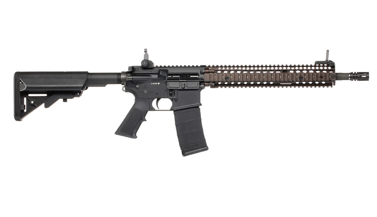 VFC Colt / Daniel Defense M4A1 RIS II Deluxe Vollmetall Gas-Blow-Back 6mm BB Dualtone Bild 2