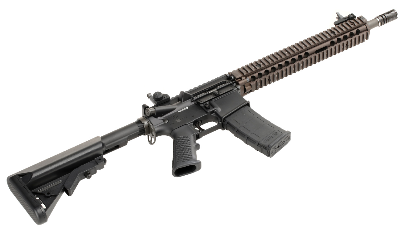 VFC Colt / Daniel Defense M4A1 RIS II Deluxe Vollmetall Gas-Blow-Back 6mm BB Dualtone Bild 5