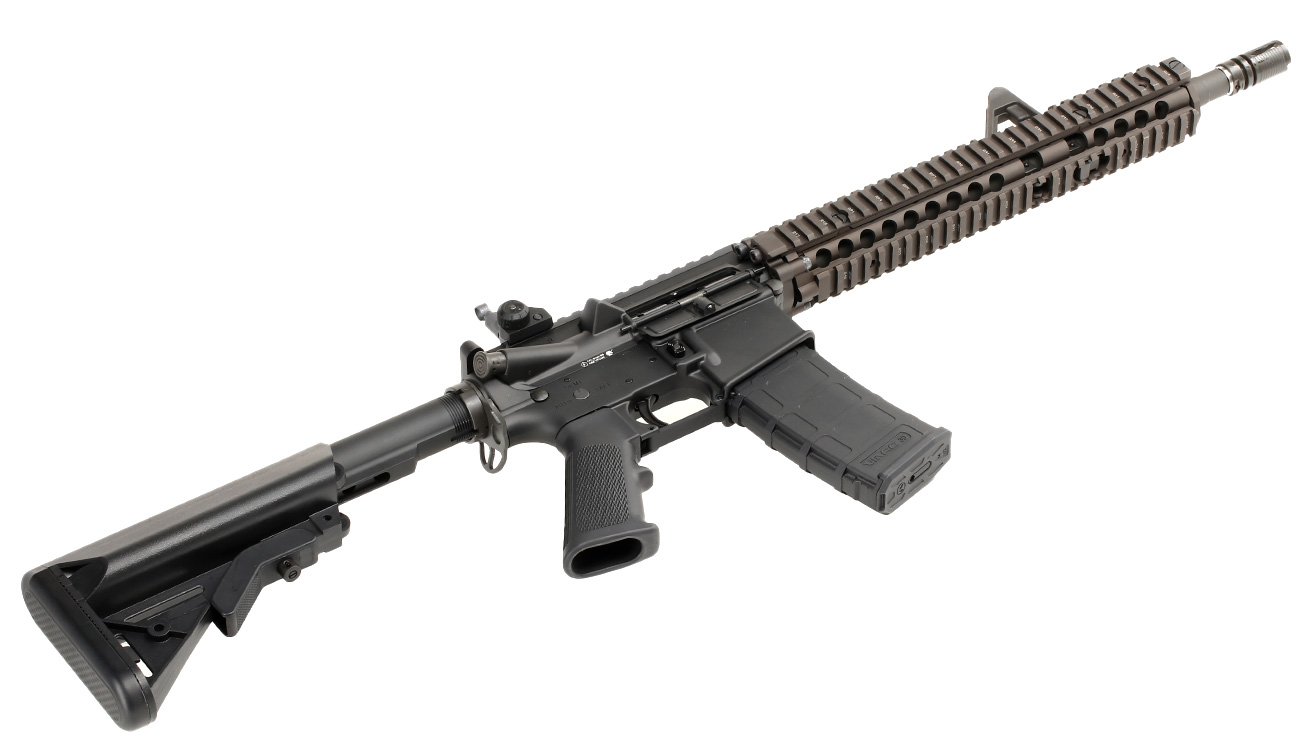 VFC Colt / Daniel Defense M4A1 RIS II FSP Deluxe Vollmetall Gas-Blow-Back 6mm BB Dualtone Bild 5