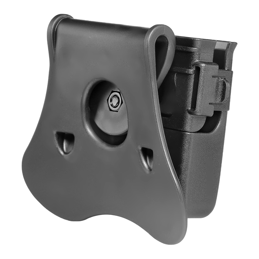 Amomax Doppel-Magazinholster Polymer Paddle f. Single- / Double-Stack Magazine schwarz Bild 2