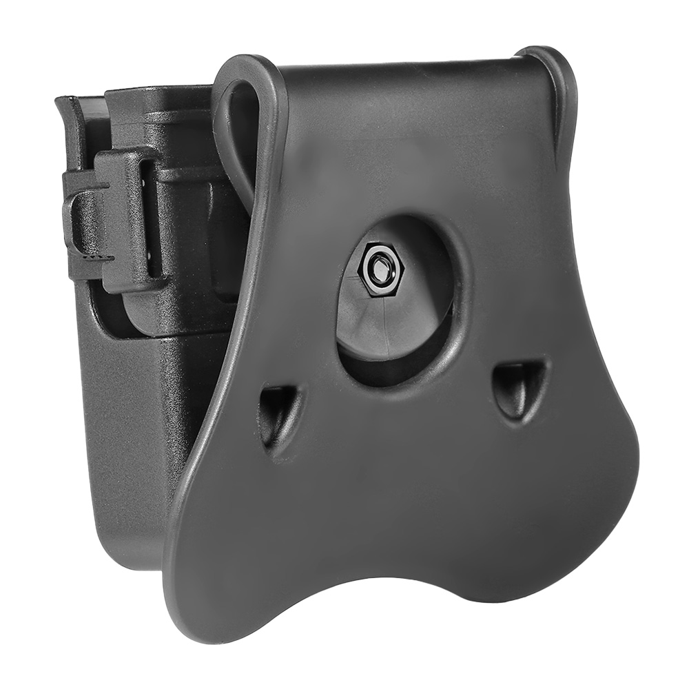 Amomax Doppel-Magazinholster Polymer Paddle f. Single- / Double-Stack Magazine schwarz Bild 4