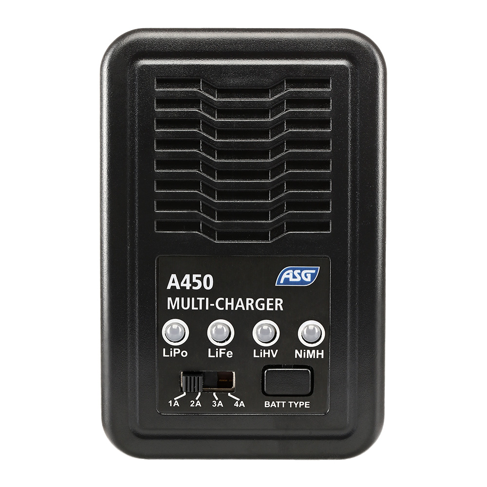 ASG A450 Multi-Charger Ladegert f. LiPo 2-4 / NiMH 6-8 1-4A 50W 230V Bild 2