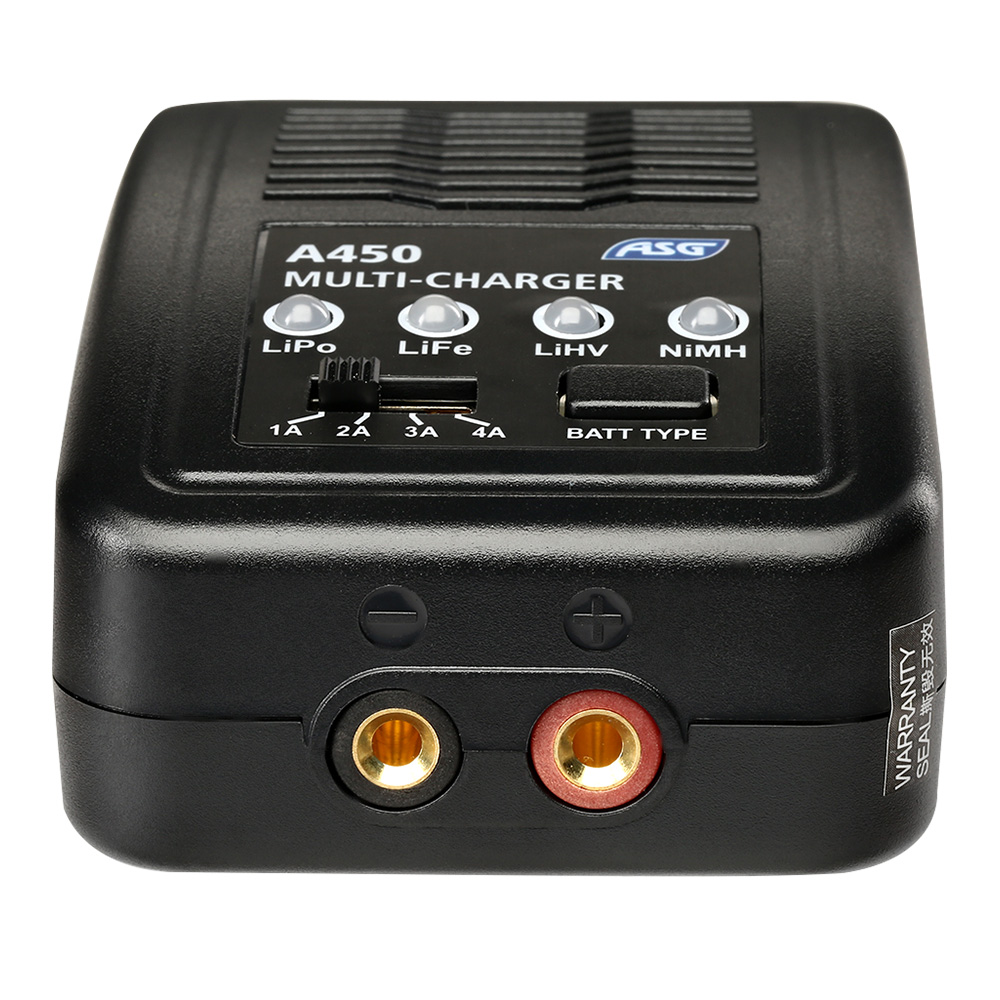 ASG A450 Multi-Charger Ladegert f. LiPo 2-4 / NiMH 6-8 1-4A 50W 230V Bild 6