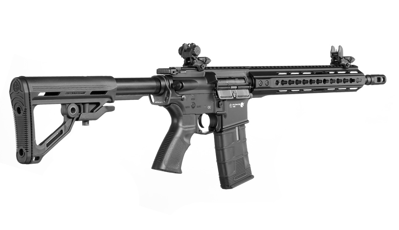 ICS CXP-UK1R Rifle TransforM4 Vollmetall EBB S-AEG 6mm BB schwarz Bild 3