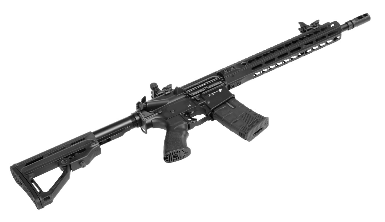 ICS CXP-UK1R Rifle TransforM4 Vollmetall EBB S-AEG 6mm BB schwarz Bild 5