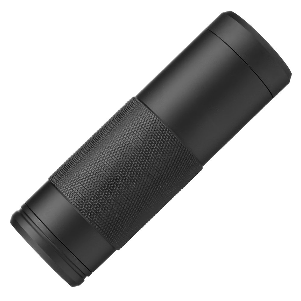 ICS BLE Shadow Aluminium Extension Silencer 112mm 14mm- / 14mm+ schwarz Bild 3