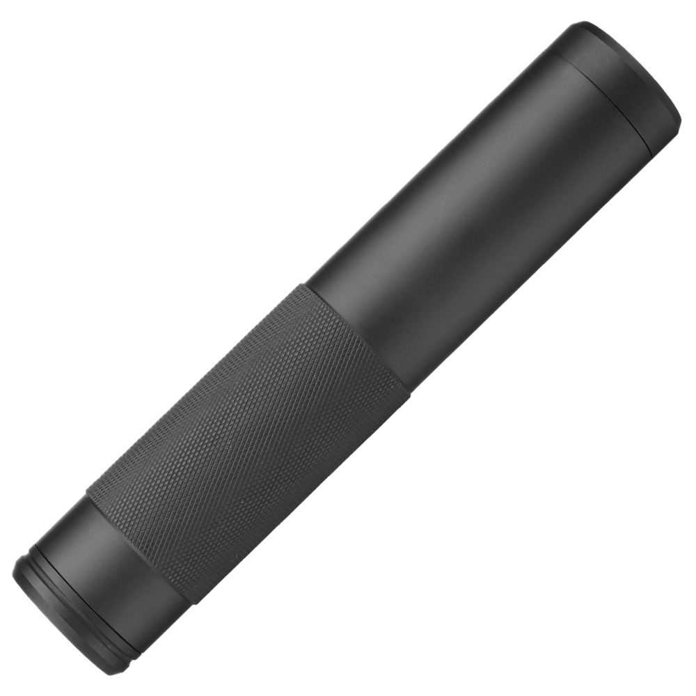 ICS BLE Shadow Aluminium Extension Silencer 170mm 14mm- / 14mm+ schwarz Bild 3