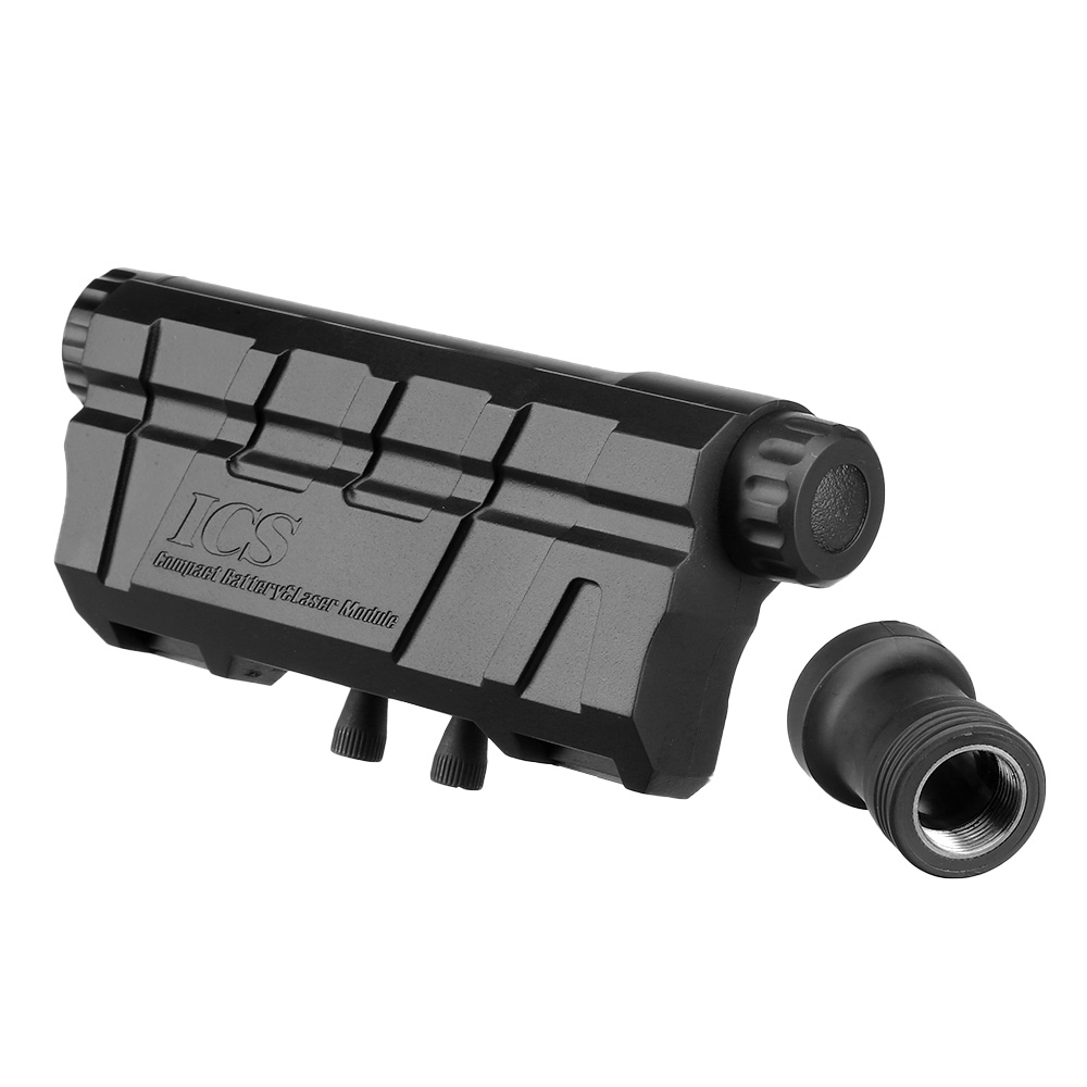 ICS CS4 CQB Akkubox / Battery Box f. 20 - 22mm Schienen schwarz Bild 1