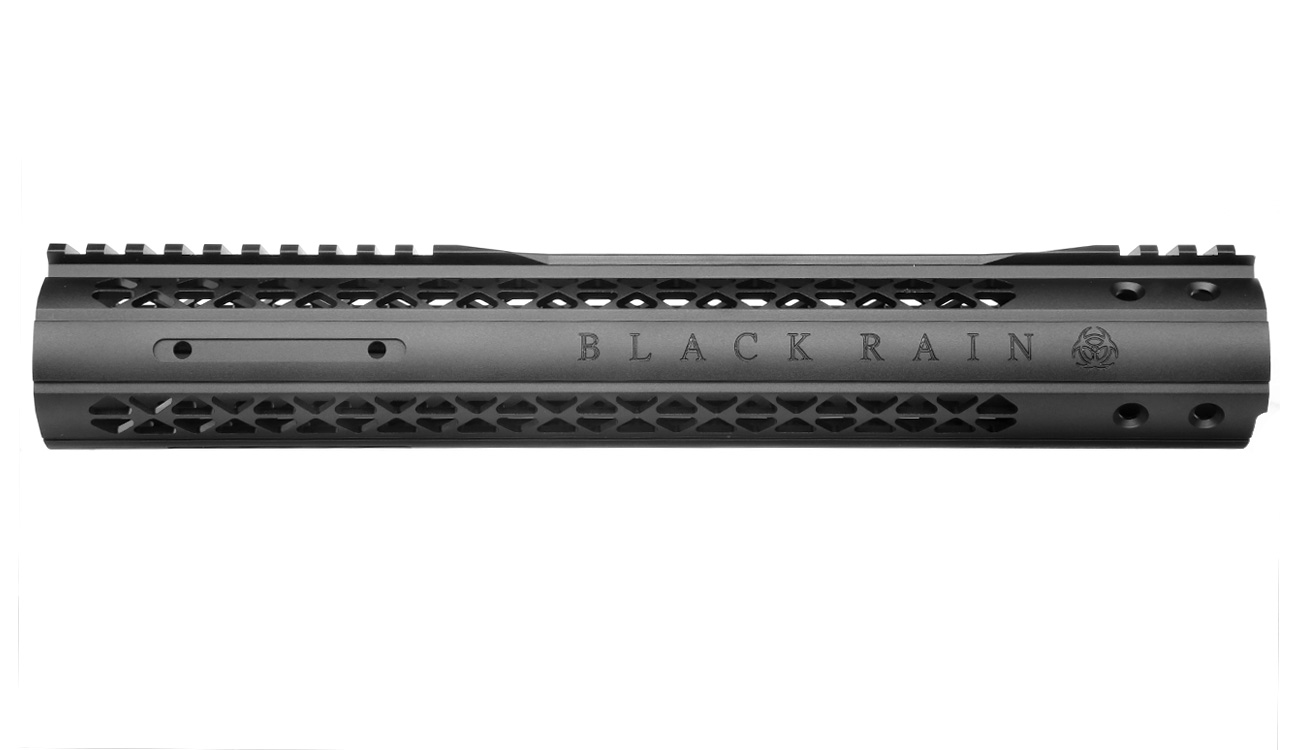 King Arms M4 / M16 Black Rain Ordnance Mod Rail Handguard 12 Zoll inkl. Fluted Lauf schwarz Bild 2