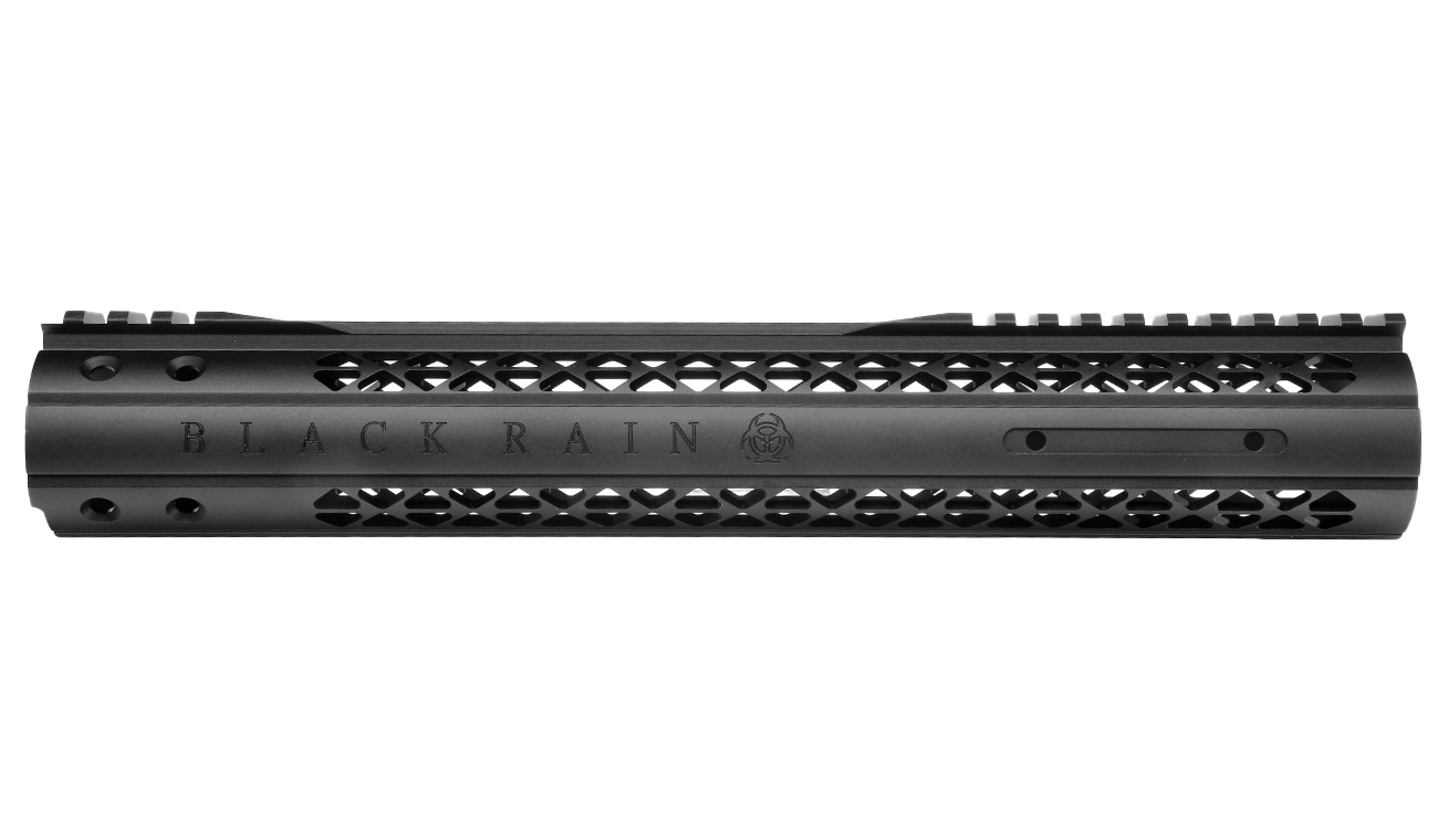 King Arms M4 / M16 Black Rain Ordnance Mod Rail Handguard 12 Zoll inkl. Fluted Lauf schwarz Bild 3