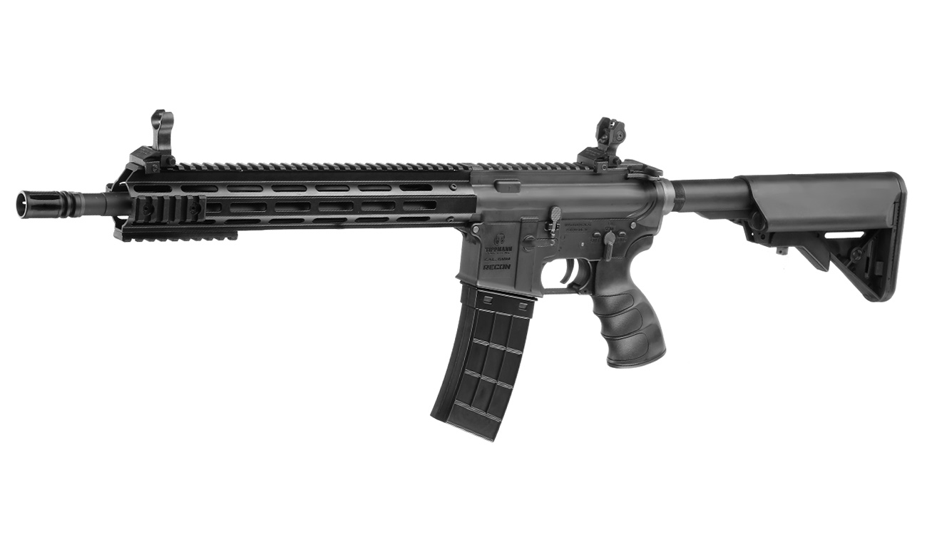 Versandrückläufer Tippmann M4 Recon Carbine 14.5 Zoll M-LOK Polymer S-AEG 6mm BB schwarz