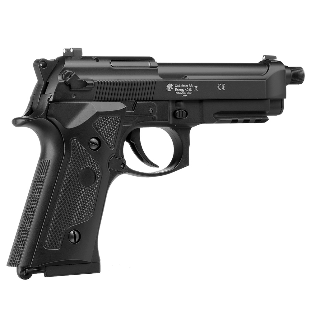 Ersatzteilset Cyma M9A1 mit Metallschlitten Komplettset AEP 6mm BB schwarz - MosFet / LiPo Version Bild 3