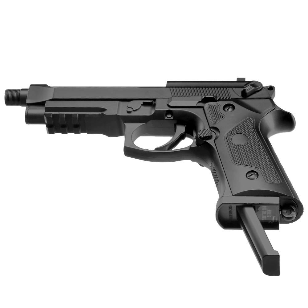 Ersatzteilset Cyma M9A1 mit Metallschlitten Komplettset AEP 6mm BB schwarz - MosFet / LiPo Version Bild 4