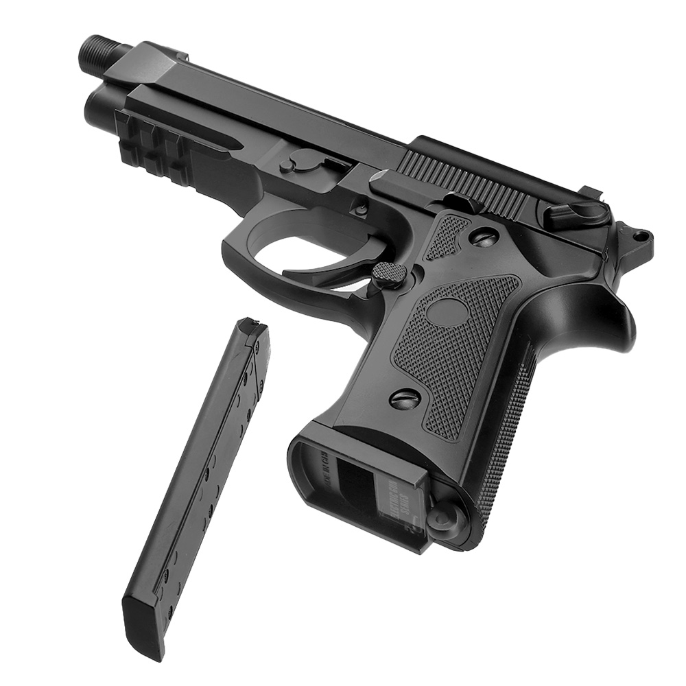 Ersatzteilset Cyma M9A1 mit Metallschlitten Komplettset AEP 6mm BB schwarz - MosFet / LiPo Version Bild 5