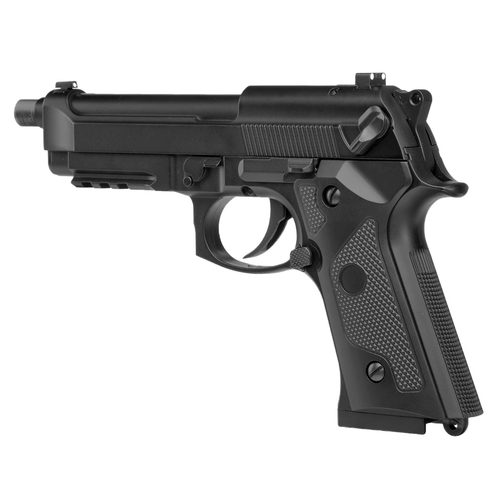 Ersatzteilset Cyma M9A1 mit Metallschlitten Komplettset AEP 6mm BB schwarz - MosFet / LiPo Version Bild 7
