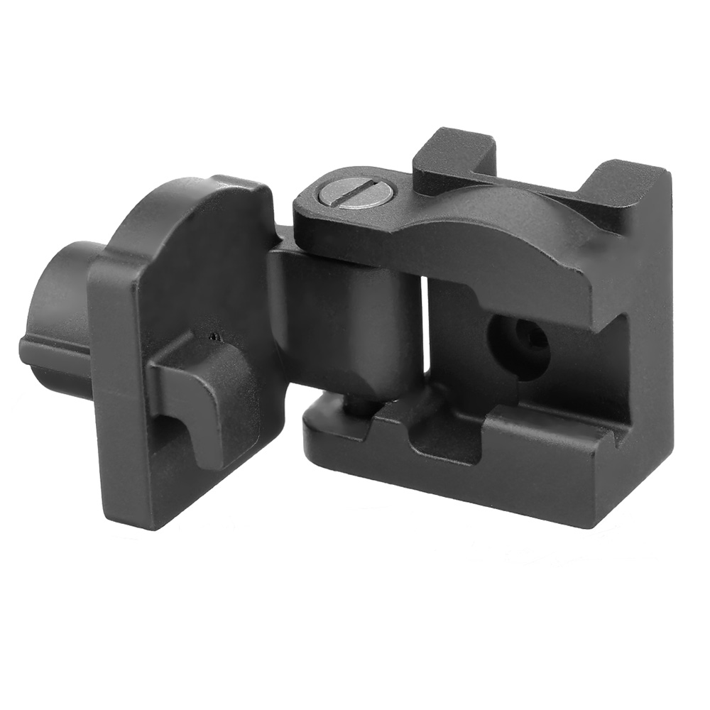 G&G RK74 Aluminium Klappschaft-Adapter f. M4 Stock-Tube schwarz Bild 2