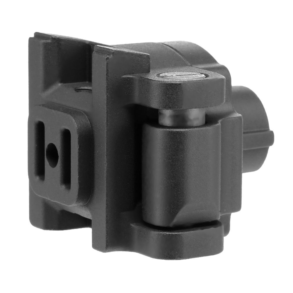 G&G RK74 Aluminium Klappschaft-Adapter f. M4 Stock-Tube schwarz Bild 3