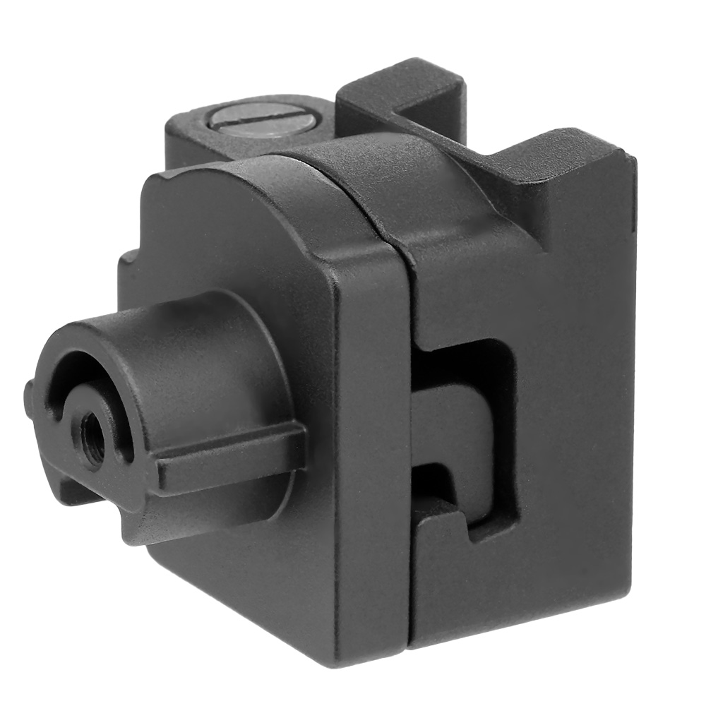 G&G RK74 Aluminium Klappschaft-Adapter f. M4 Stock-Tube schwarz Bild 4