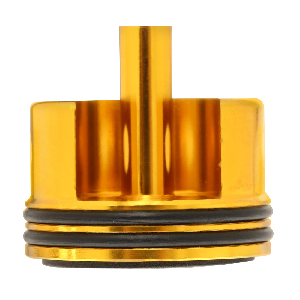 ICS Aluminium Bore-Up Silent Cylinder Head gold - Version 2 Bild 2