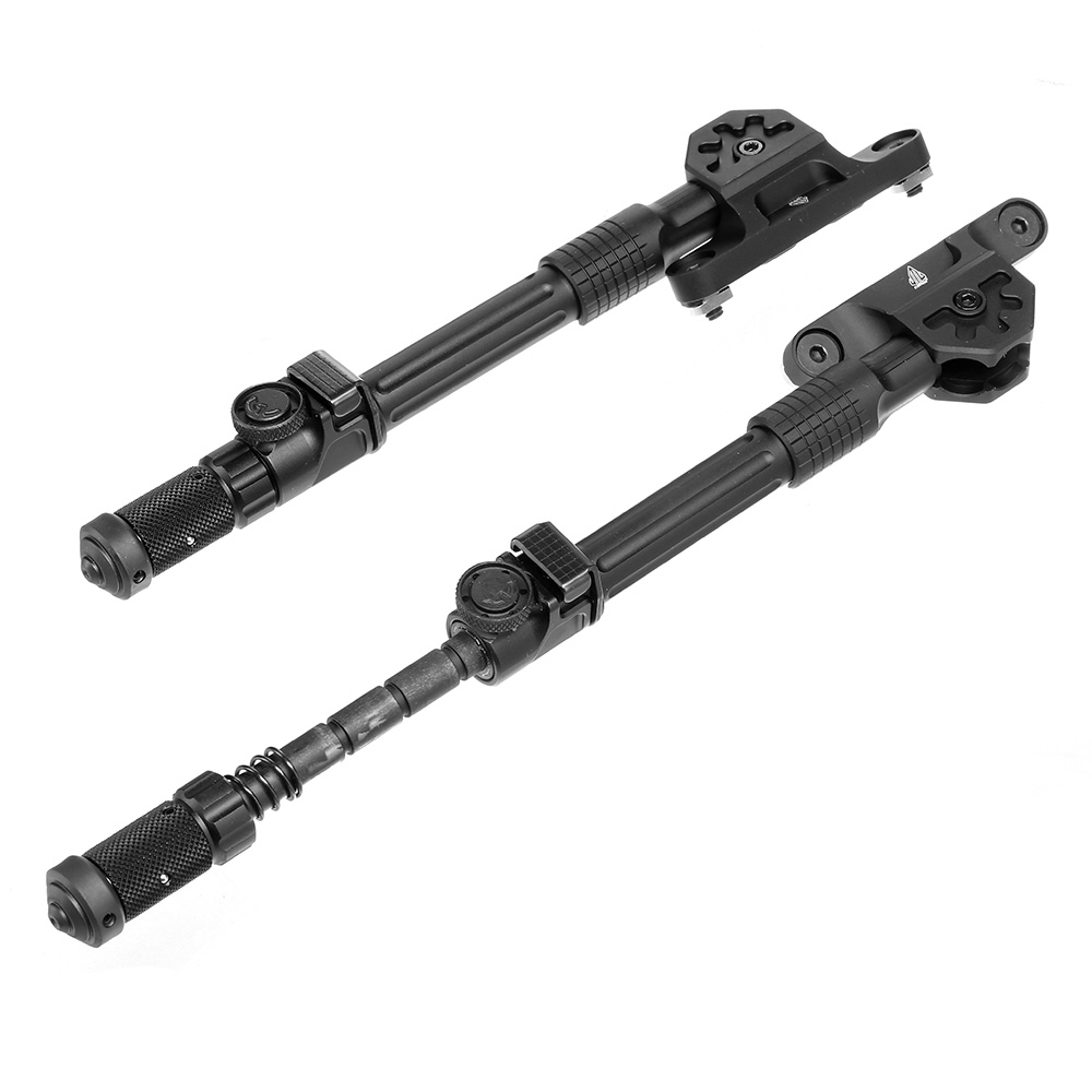 UTG M-Lok Recon Flex II Side-Mount Metall Zweibein - Gummife 186 - 246 mm schwarz Bild 4