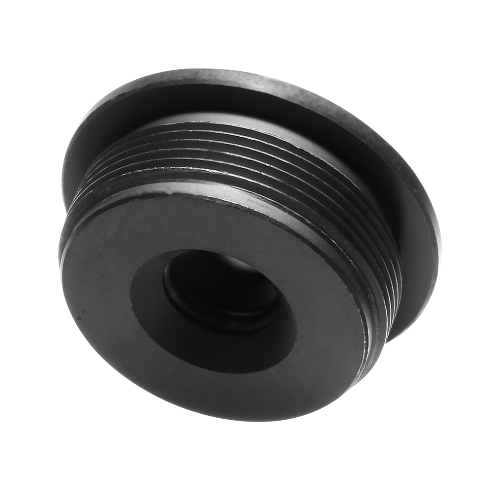 Modify MOD24 Aluminium Bull Barrel Muzzle Cap Laufabdeckung schwarz - Type-A Bild 1