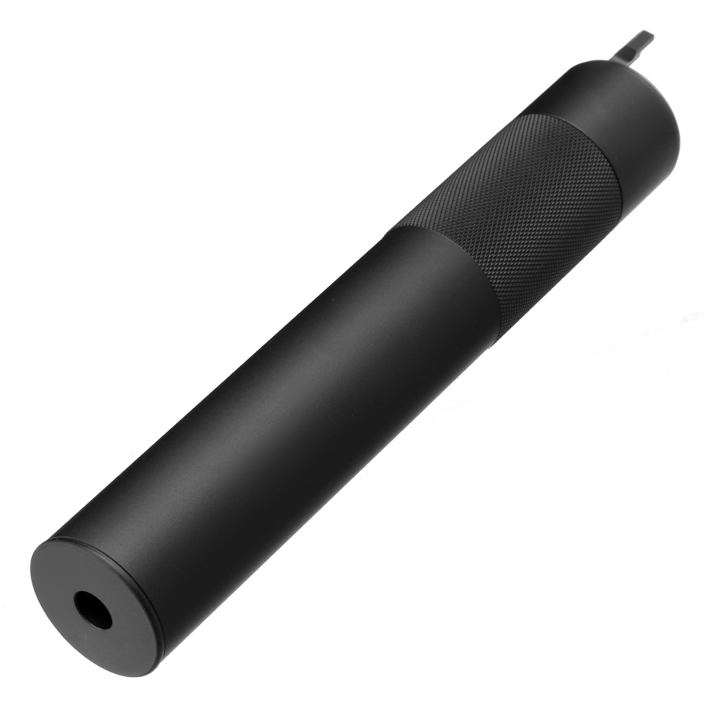 Modify PP-2K Aluminium Suppressor Silencer 225mm 14mm- f. PP-2K GBB schwarz