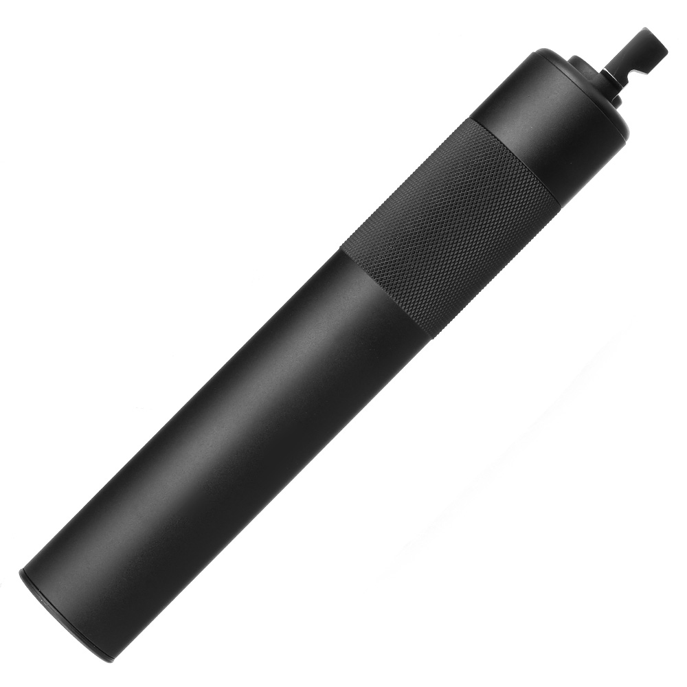 Modify PP-2K Aluminium Suppressor Silencer 225mm 14mm- f. PP-2K GBB schwarz Bild 2